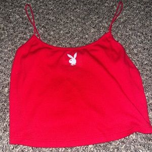 red playboy tank